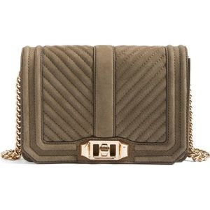 Rebecca Minkoff Small Love Nubuck Crossbody Bag